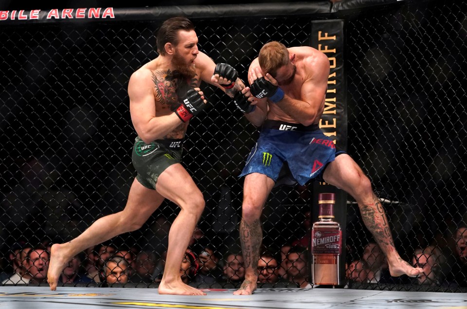 McGregor has not fought since beating Donald Cerrone