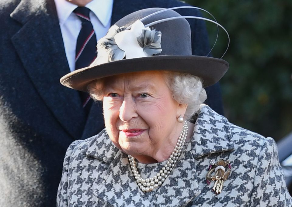  The Queen was forced to pull out of an engagement today because of a cold