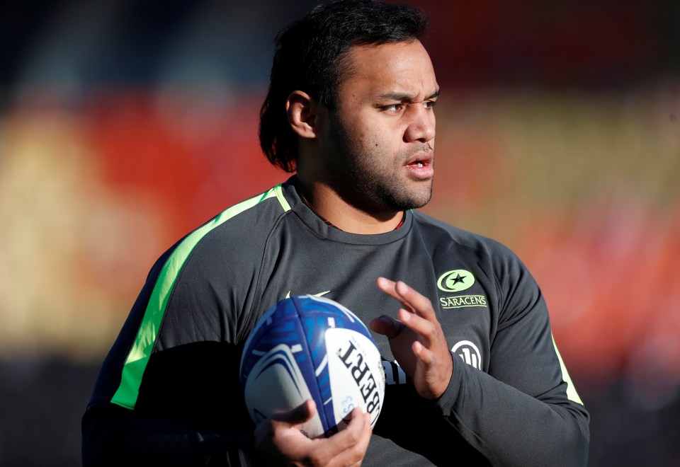  Vunipola was in action for Saracens in the European Champions Cup