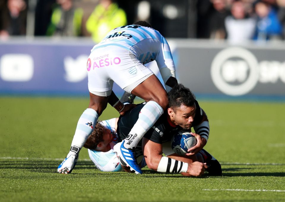  Vunipola picked up the nasty looking injury against Racing 92