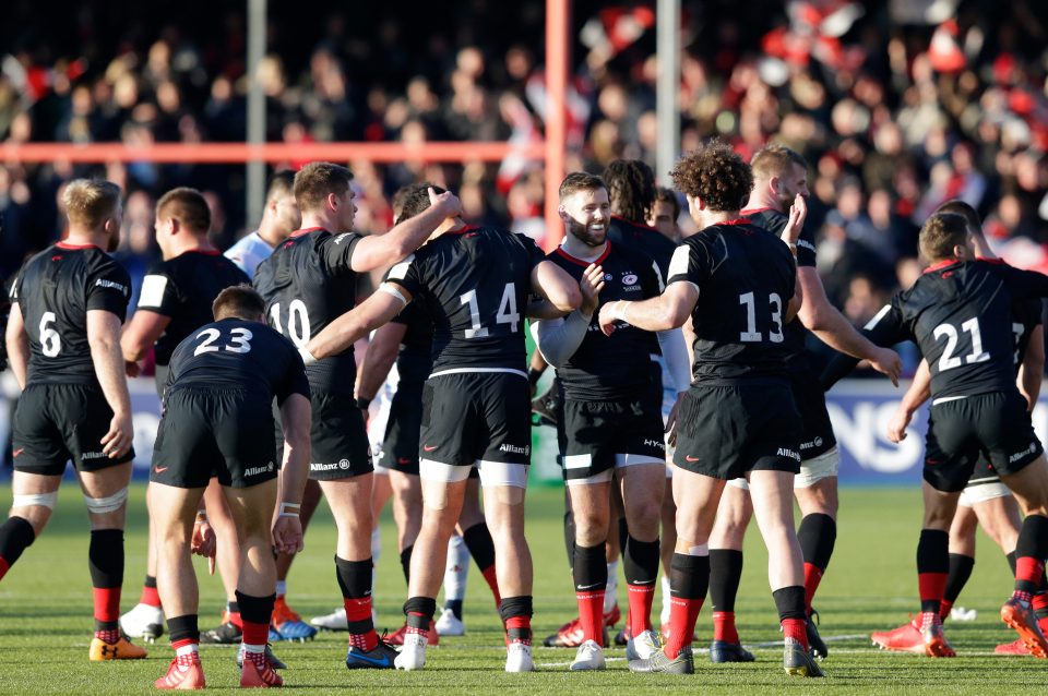  A flicker of light emerged for Saracens in their darkest week