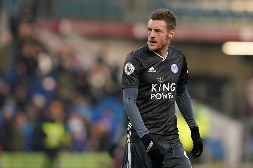  Jamie Vardy after Leicester's 2-1 loss to Burnley