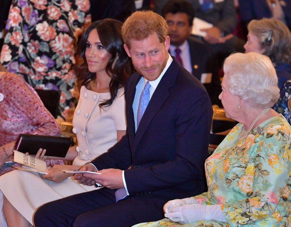  The couple said they would always support the Queen before moving to Canada