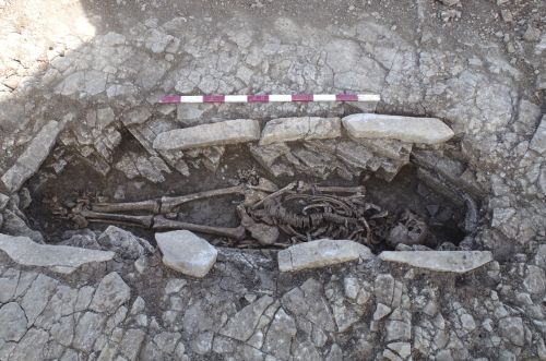  Forced labourers buried at the site are said to have helped build a nearby Roman villa