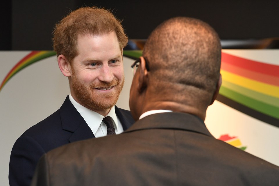 Prince Harry is meeting heads of state in Greenwich today