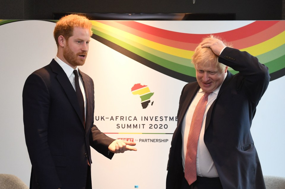 The Duke met with Boris Johnson in Greenwich