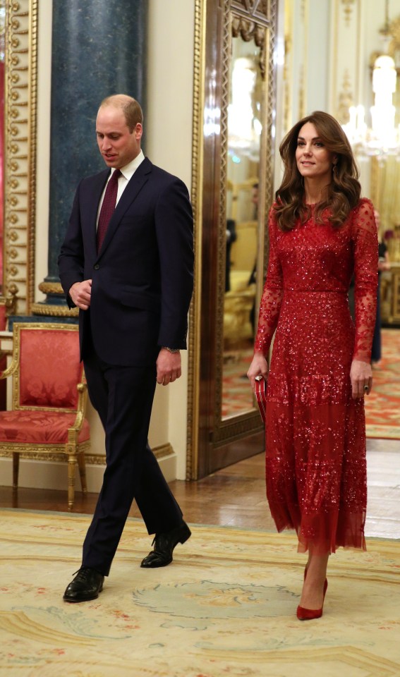  William and Kate headed to an event at Buckingham Palace after Meghan and Harry quit