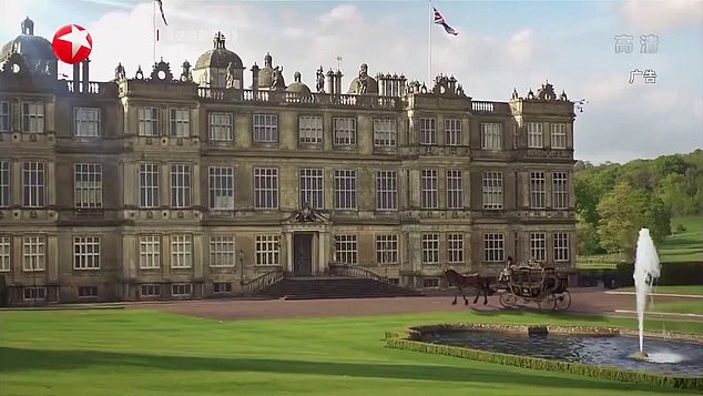  The massive country pile seen in the advert appears to be Longleat House in Wiltshire