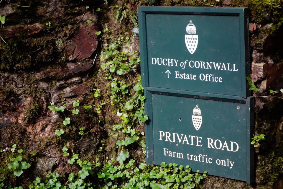  The Duchy of Cornwall Estate Office is on private land