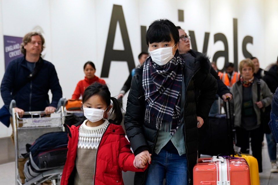  Officials are desperately trying to find 2,000 recent arrivals in the UK from Wuhan