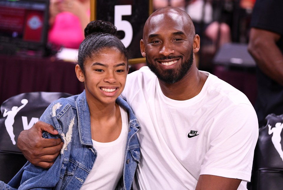 Kobe and his daughter bonded over their love for basketball