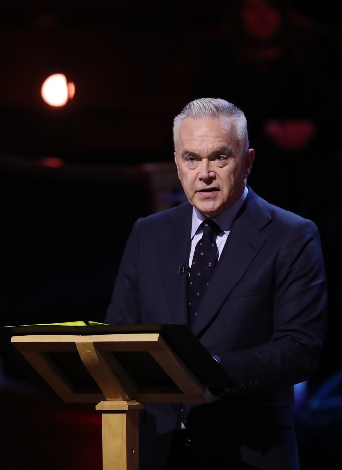  BBC news reader Huw Edwards also spoke at the event