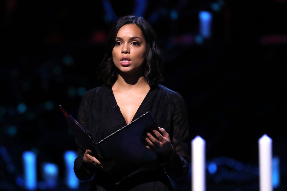  Actress Georgina Campbell honoured victims by speaking at the event