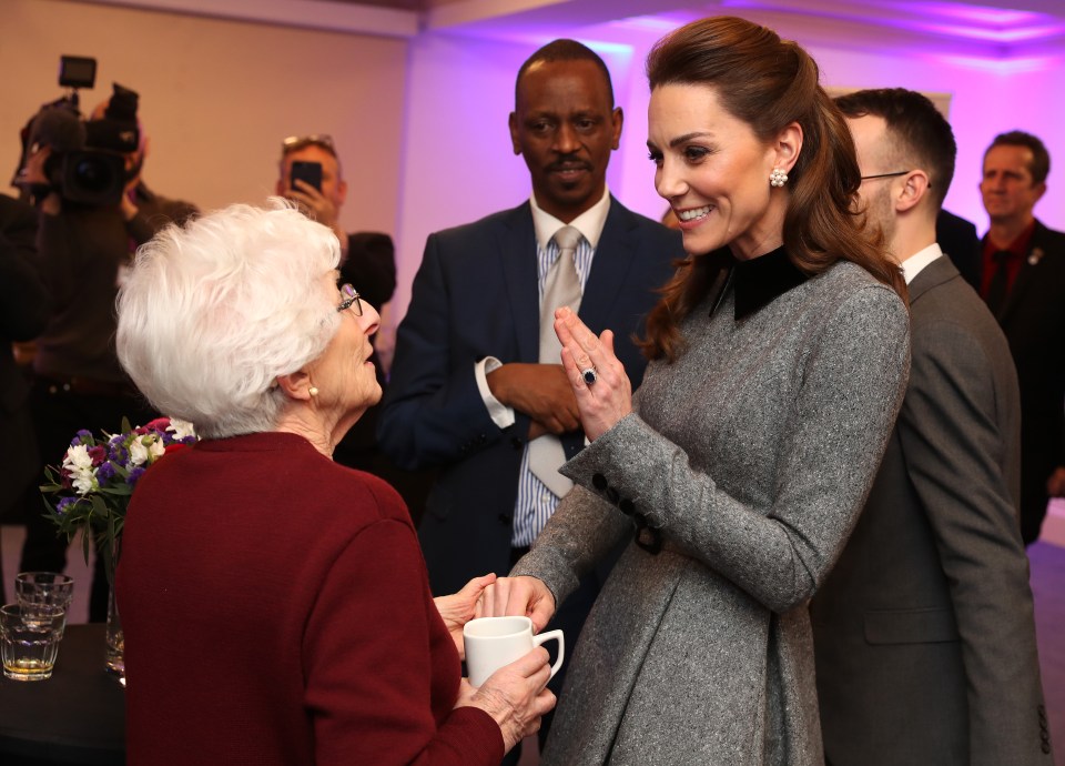  Kate was reunited with with Holocaust survivor Yvonne Bernstein