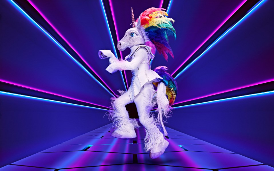 Flamboyant Unicorn has been prancing round the stage on The Masked Singer