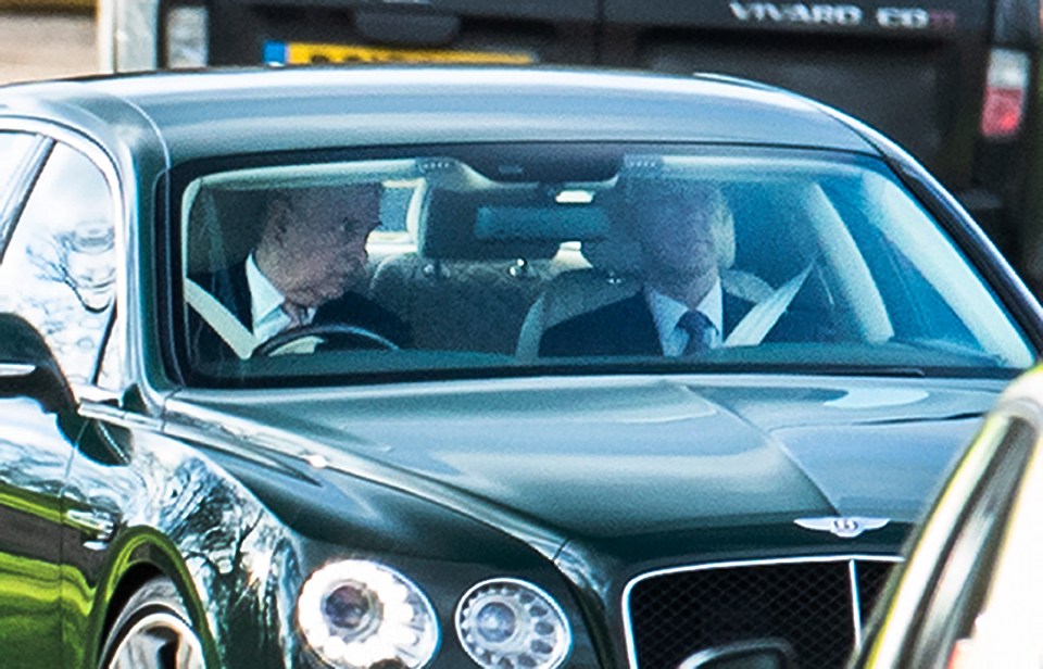  Prince Andrew was spotted in his Bentley at Windsor today after Scotland Yard confirmed it could dramatically re-open its probe into his paedophile pal