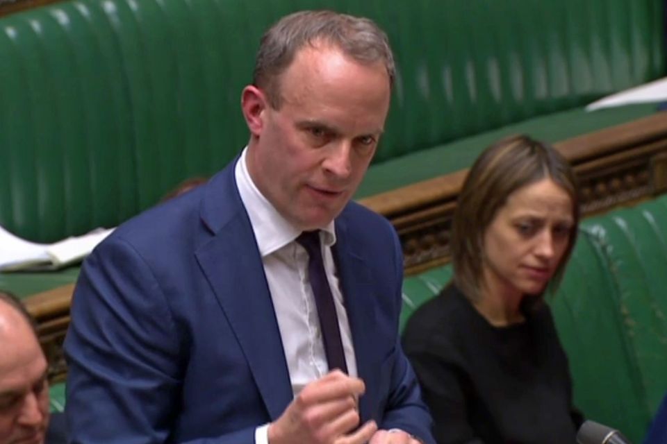  Dominic Raab tried to reassure MPs, saying 'we know more about Huawei, and the risks it poses, than any other country in the world'