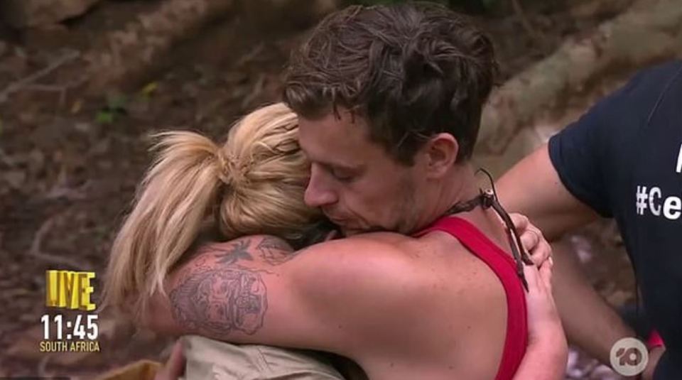  The pair couldn't hold in their emotions when Ryan was voted off the show