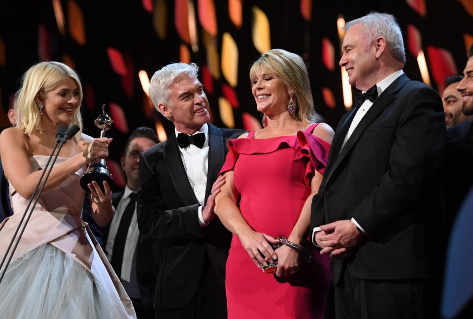  Things were frosty with Phillip Schofield and Ruth langsford at the 2020 NTAs