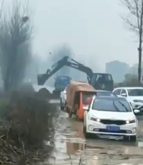  Some locals are digging up roads into and out of towns to make them unusable