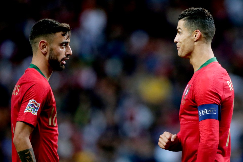  Cristiano Ronaldo talked to both Bruno Fernandes and Ole Gunnar Solskjaer ahead of his pal's move to Old Trafford