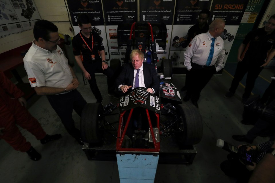  He was snapped at The Industry Centre on Friday lunchtime as he raced to the finish line of Brexit