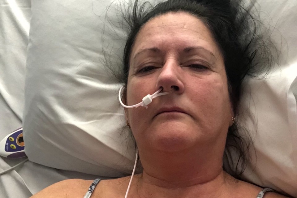  Jacqui has been left mainly bedbound from a condition known as gastroparesis