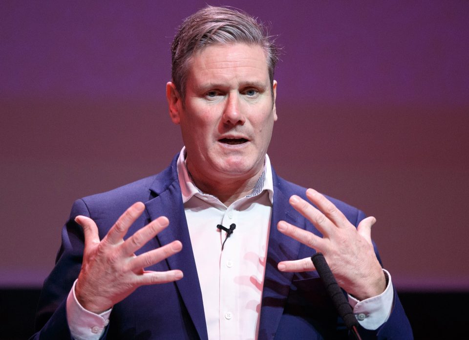  Keir Starmer won with a thumping majority to become the leader of the Labour party