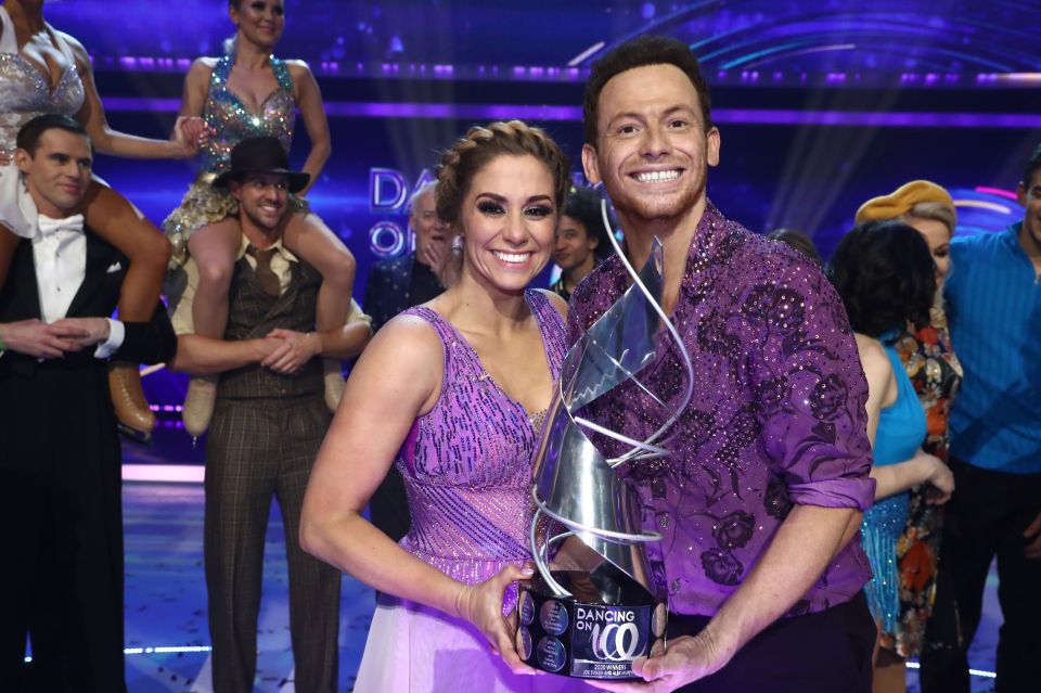  Alex won Dancing On Ice with Joe Swash in 2020