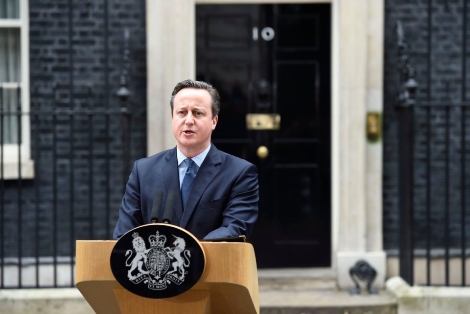  David Cameron resigned as Prime Minister