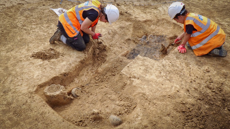 Iron Age burial