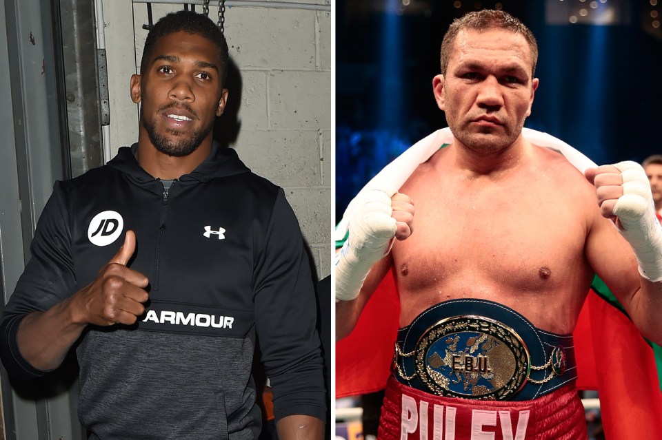  Talks for Joshua to fight Kubrat Pulev are progressing well