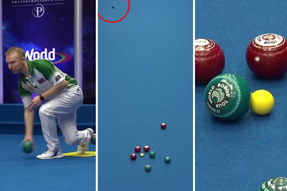  Nick Brett pulled off arguably the greatest bowls shot of all-time