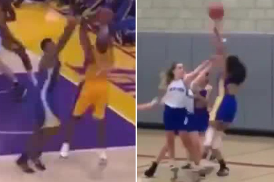  Gigi Bryant looked every bit her father's daughter on the basketball court