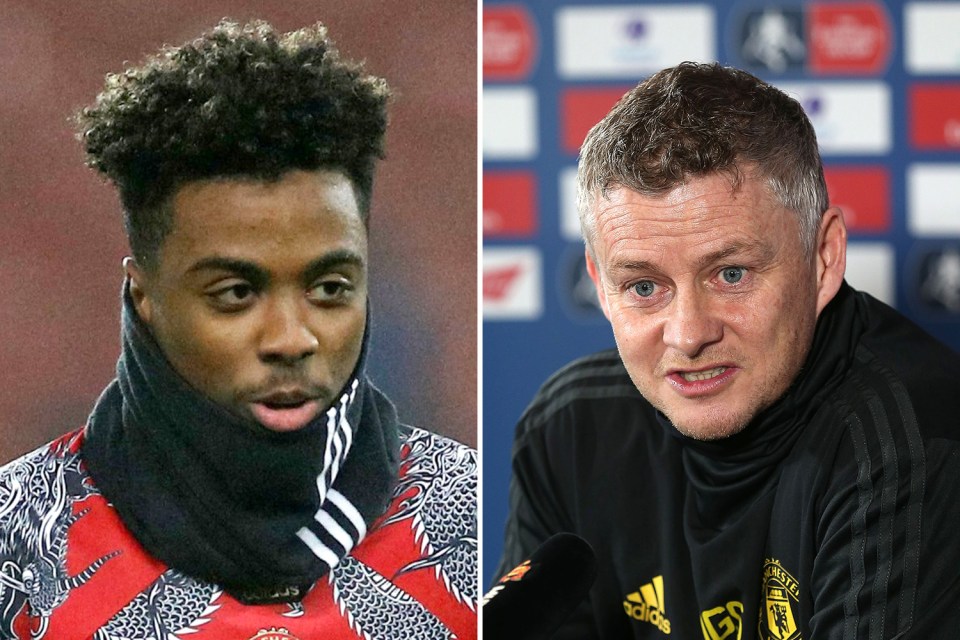  Ole Gunnar Solskjaer is keen to keep Angel Gomes at Manchester United