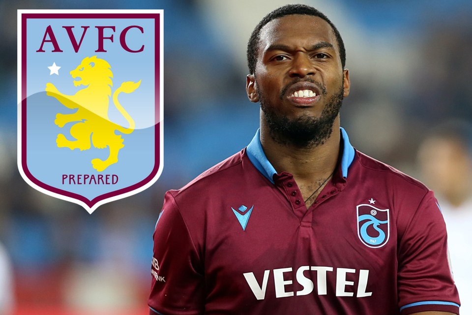 Aston Villa are trying to sign striker Daniel Sturridge from Turkish side Trabzonspor