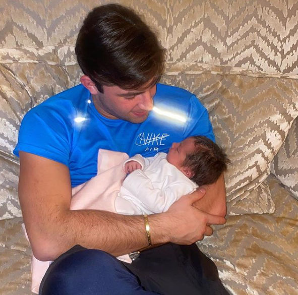  Jack Fincham has revealed he has become dad