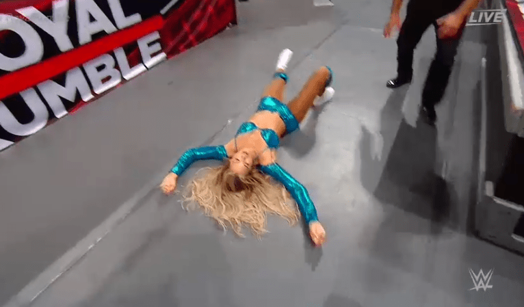  Charlotte responded by shouting 'you b****' before eliminating the returning star