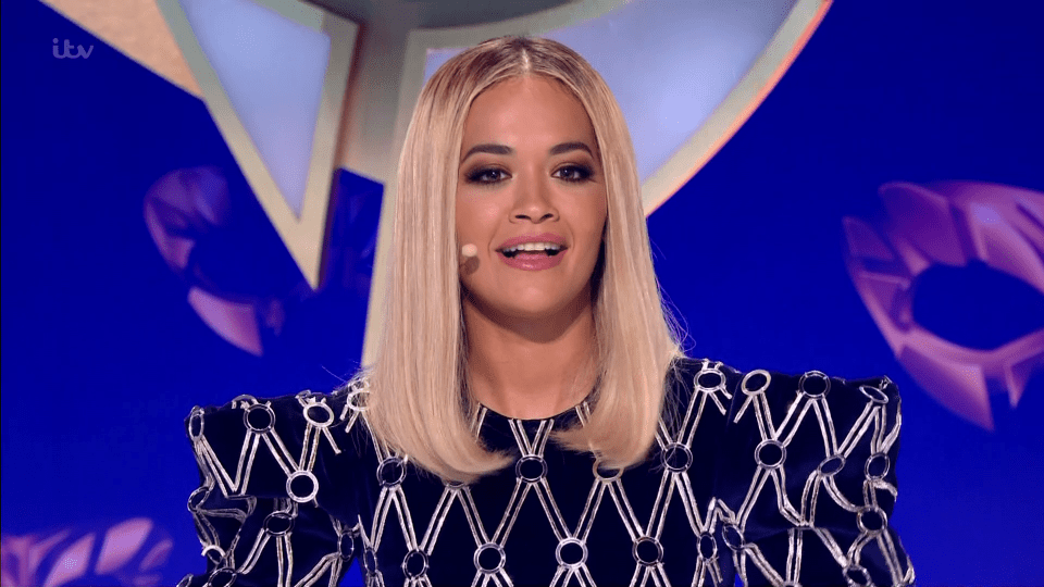  Rita Ora couldn't take her eyes off chameleon last week