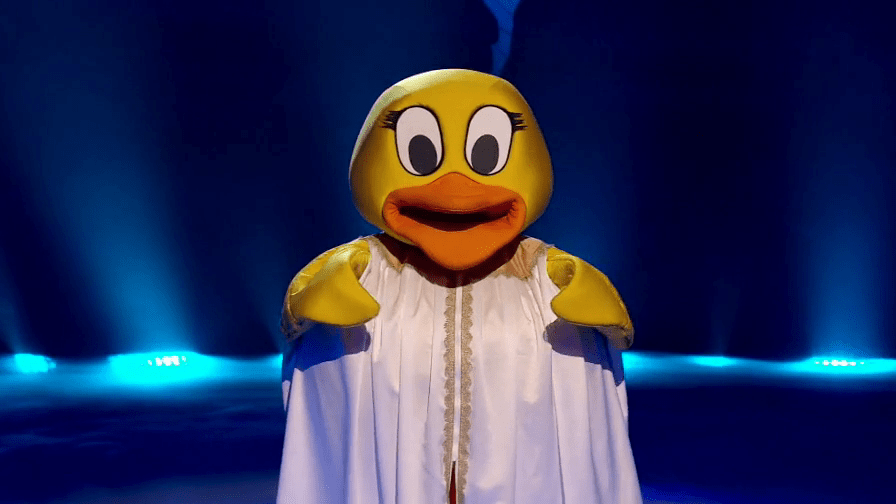  Who is behind the duck costume on The Masked Singer?