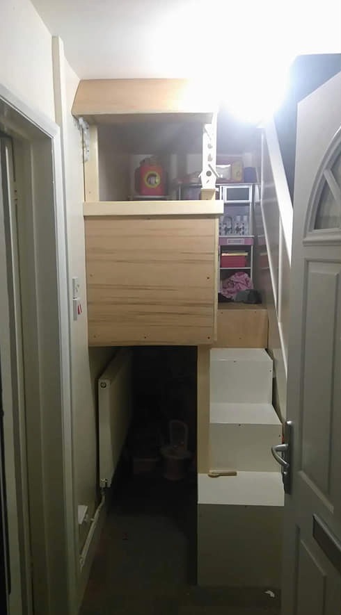 The mum used Ikea furniture to create the incredible playhouse 