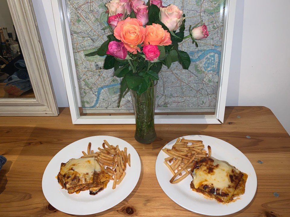 The lasagne went down a treat when we tried it out