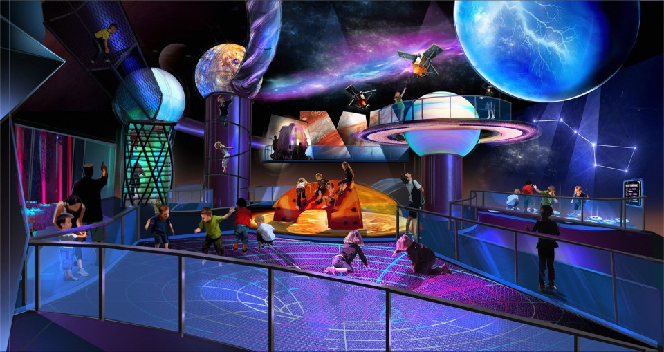  The Center has just announced a new interactive play area for kids