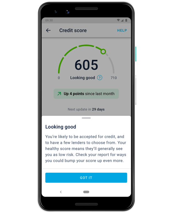  The bank will offer tips on what your score means and what you can do to boost it