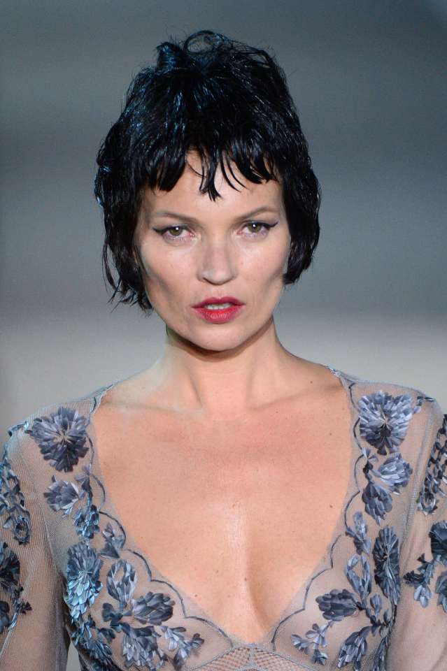  Kate Moss' left breast was famously used to shape a Champagne glass