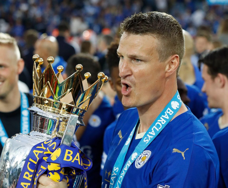  Robert Huth won three Prem titles, including the fairytale Leicester triumph in 2016