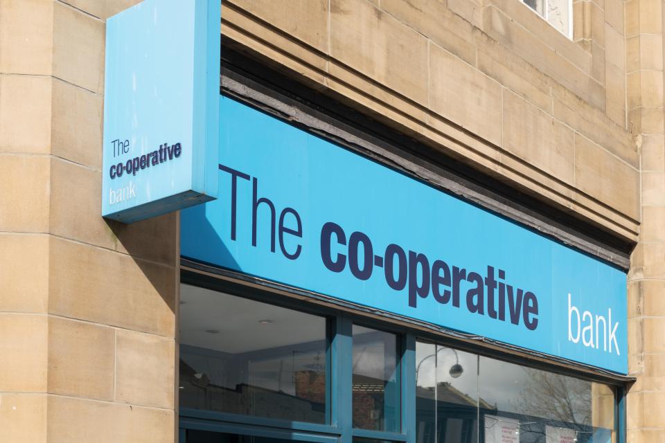  The Co-operative Bank's website went down this morning leaving customers unable to access their accounts