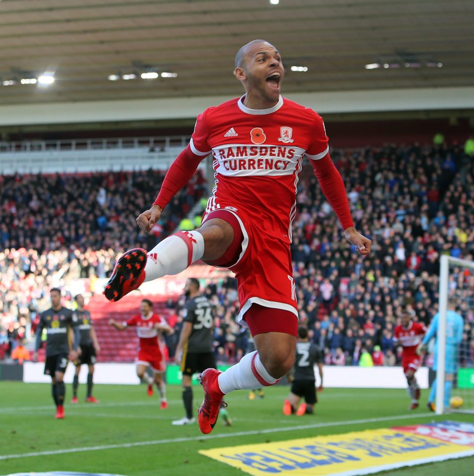  When Tony Pulis became Middlesbrough manager Braithwaite's days were numbered