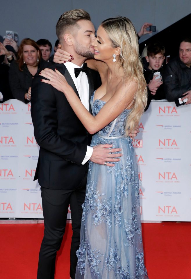  Chris and Olivia argued at the NTAs in 2018