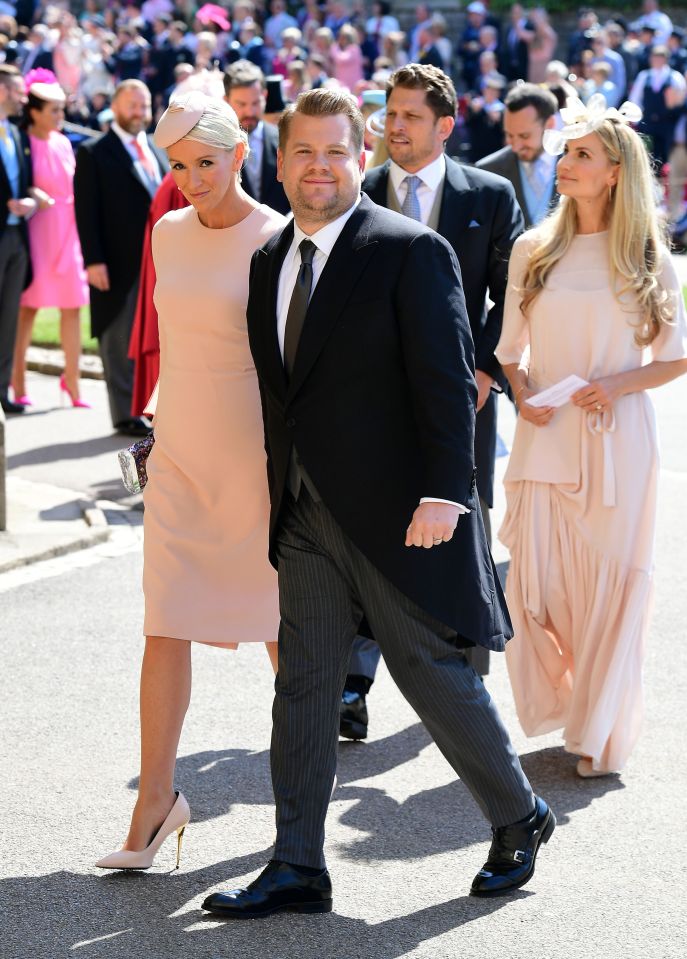  The royal couple even invited James Corden to their big day